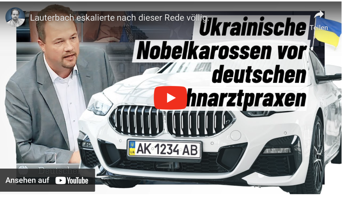 Lauterbach eskalierte nach dieser Rede völlig.