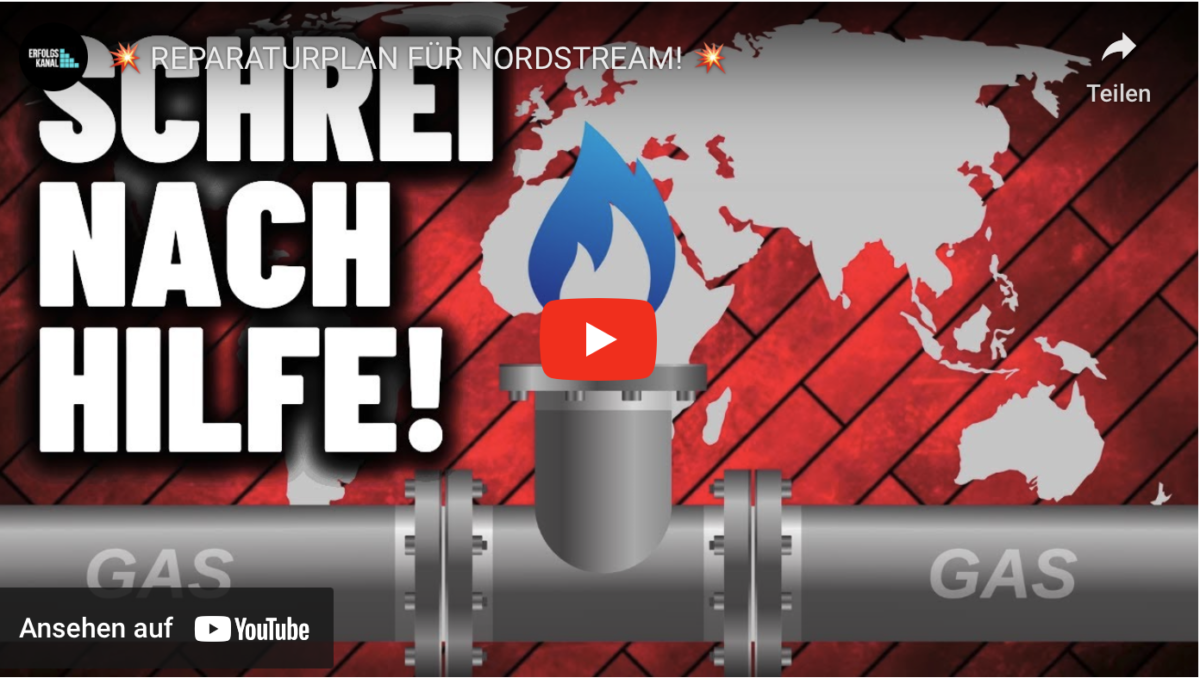 REPARATURPLAN FÜR NORDSTREAM!