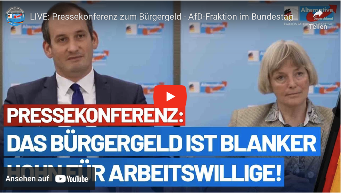 Bürgergeld ist blanker Hohn für Arbeitswillige!