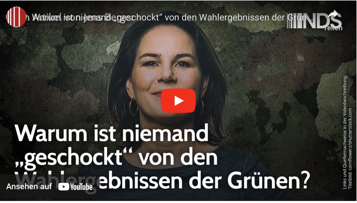 Warum ist niemand „geschockt“ von den Wahlergebnissen der Grünen?