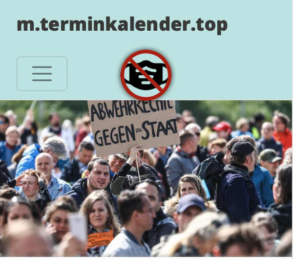 Demokalender – alle Termine