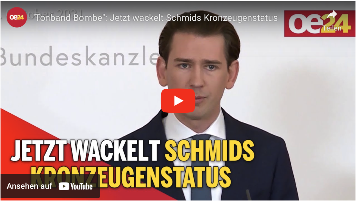 „Tonband-Bombe“: Jetzt wackelt Schmids Kronzeugenstatus!