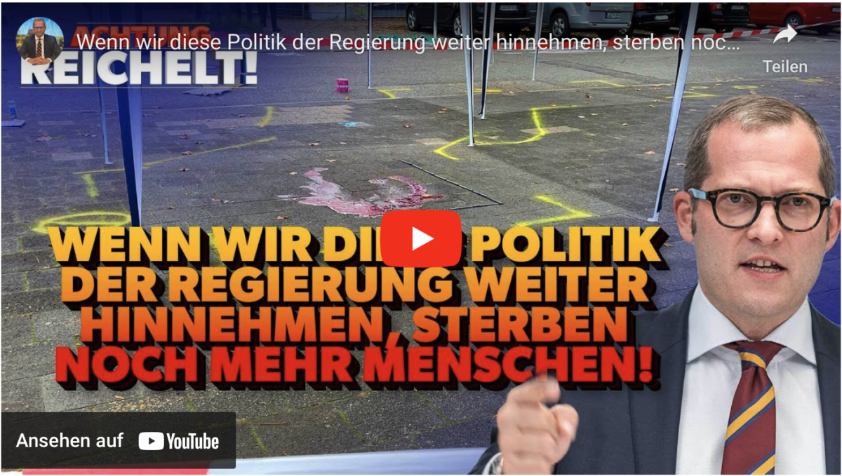 Wenn wir diese Politik der Regierung weiter hinnehmen, sterben noch mehr Menschen!