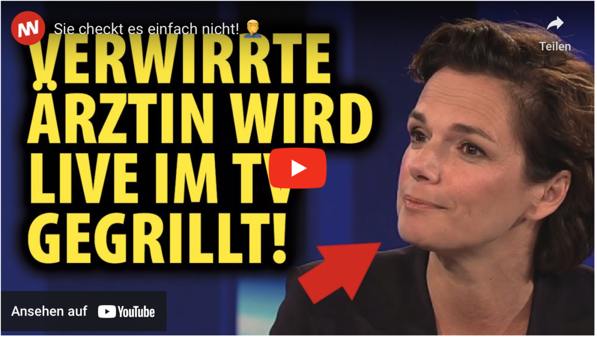 Sie checkt es einfach nicht! Verwirrte Ärztin wird Live im TV gegrillt!