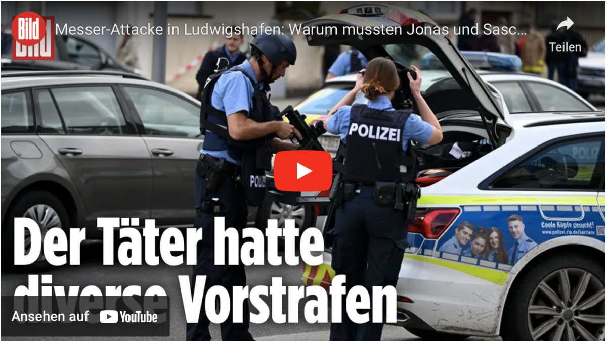 Messer-Attacke in Ludwigshafen: Warum mussten Jonas und Sascha sterben?