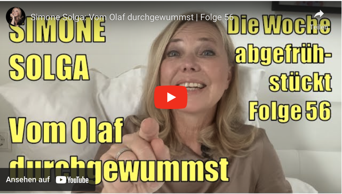 Simone Solga: Vom Olaf durchgewummst!