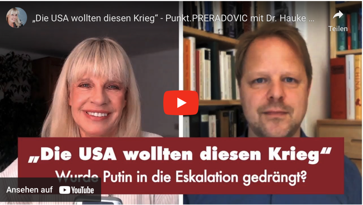 „Die USA wollten diesen Krieg“ – Punkt.PRERADOVIC