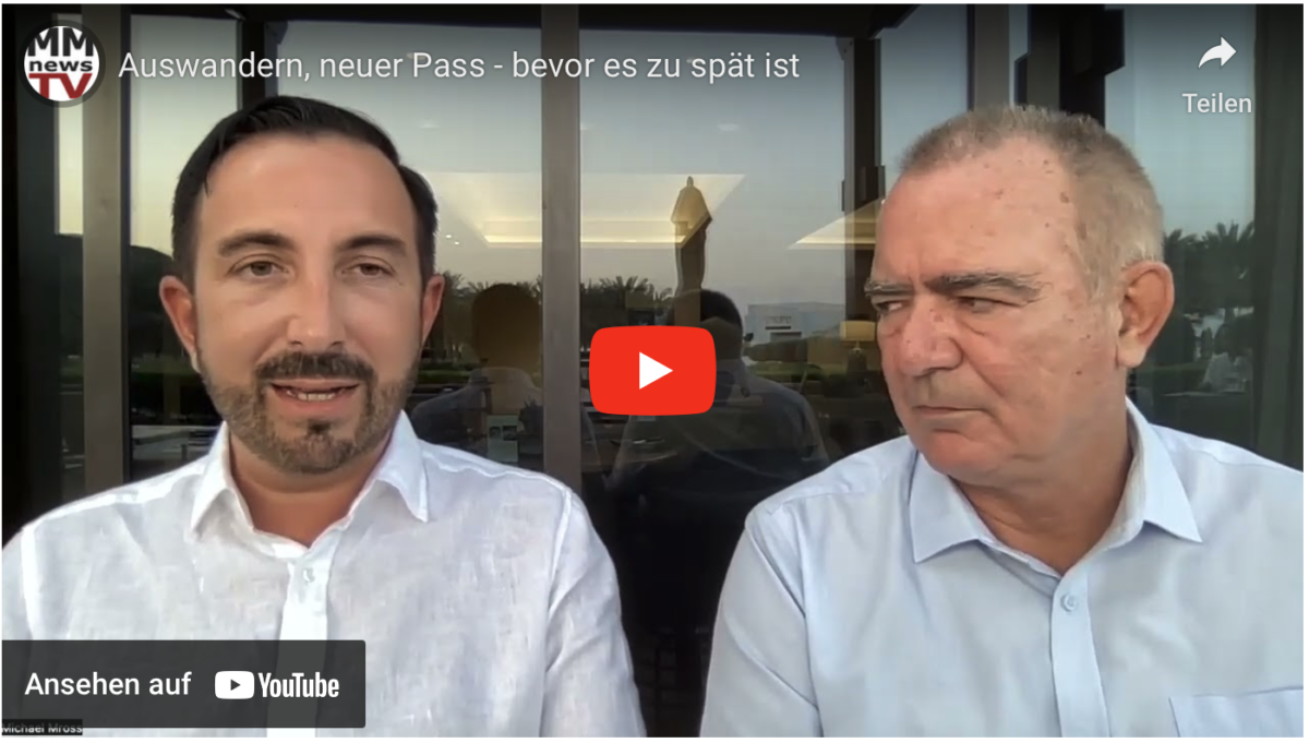 Auswandern, neuer Pass – bevor es zu spät ist