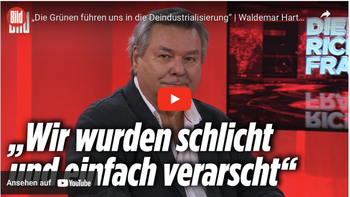 Die Grünen führen uns in die Deindustrialisierung!