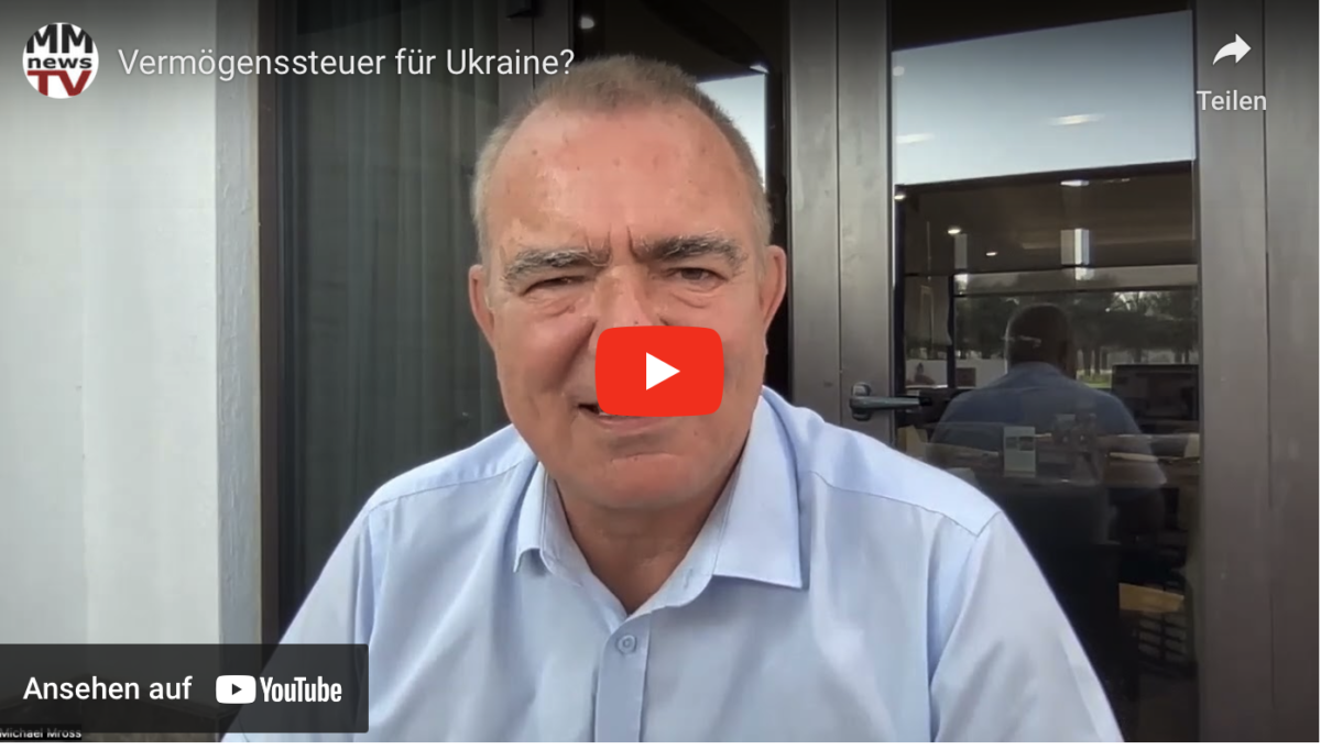 Vermögenssteuer für Ukraine?
