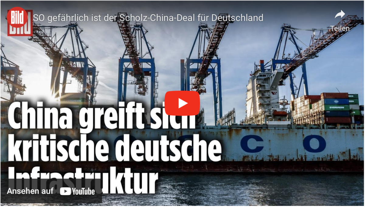 SO gefährlich ist der Scholz-China-Deal für Deutschland!