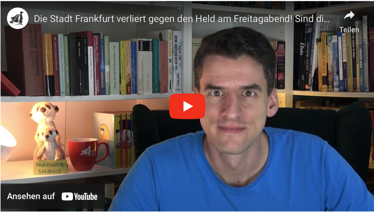 Die Stadt Frankfurt verliert gegen den Held am Freitagabend! Sind die planlos oder war das Abzocke?