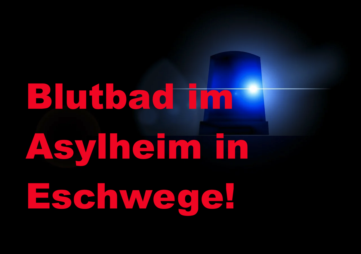 Blutbad in Eschwege: Mit Messer auf Mitbewohner in Kopf und Oberkörper eingestochen!