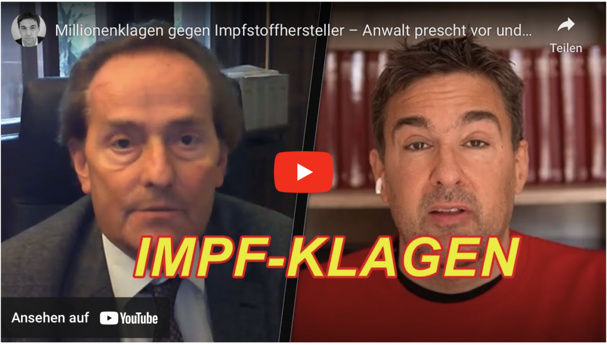Millionenklagen gegen Impfstoffhersteller – Anwalt prescht vor und macht Politik massive Vorwürfe