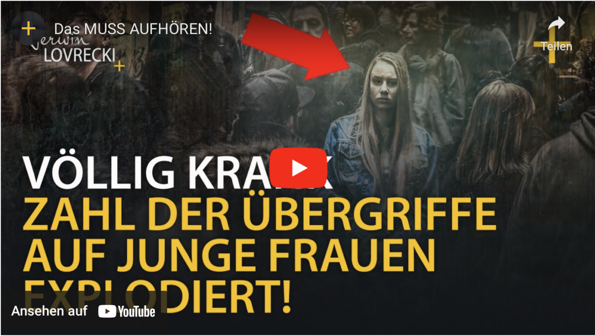 Das MUSS AUFHÖREN! Zahl der übergriffe auf junge Frauen explodiert!
