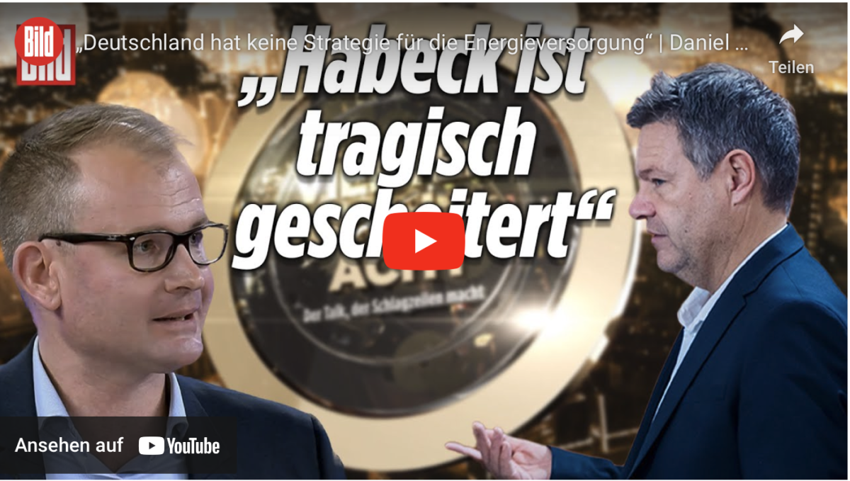 „Deutschland hat keine Strategie für die Energieversorgung“!