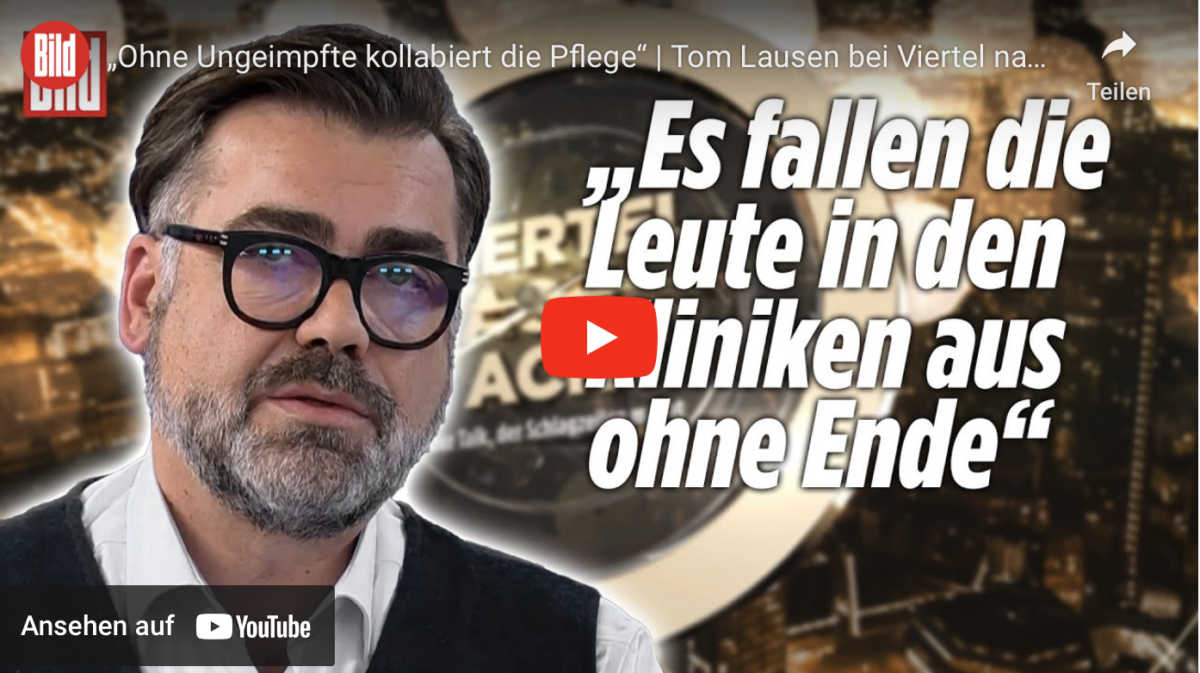 „Ohne Ungeimpfte kollabiert die Pflege“