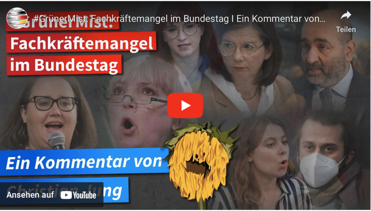 #GrünerMist: Fachkräftemangel im Bundestag