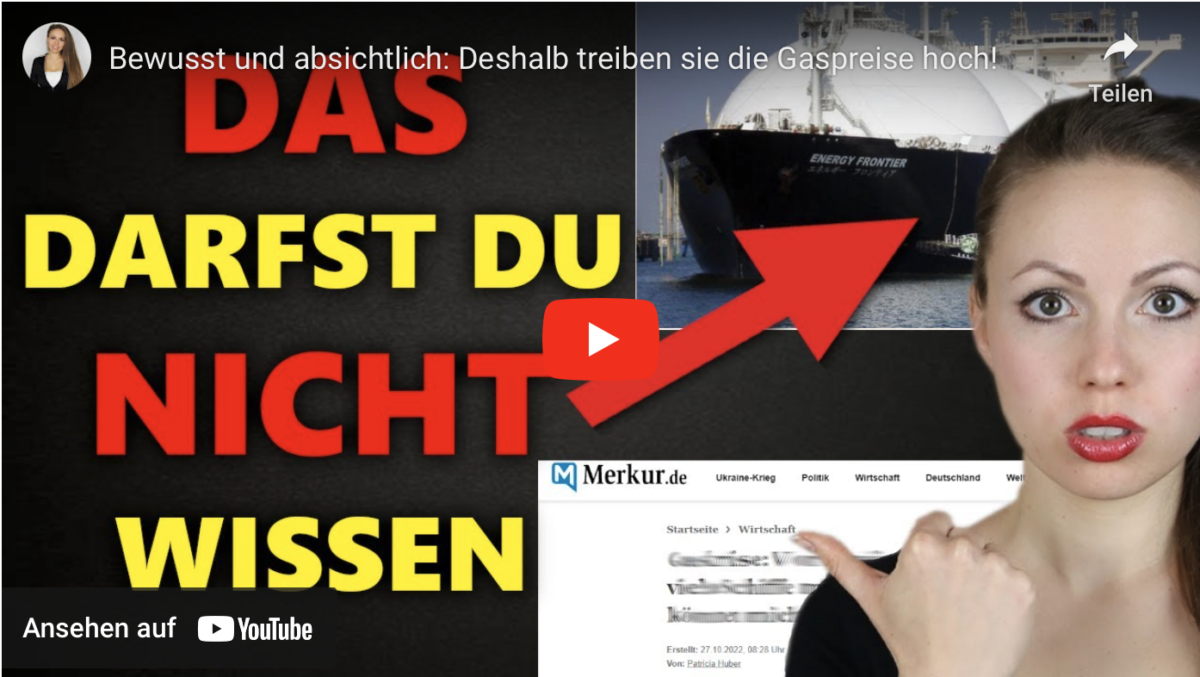 Bewusst und absichtlich: Deshalb treiben sie die Gaspreise hoch!
