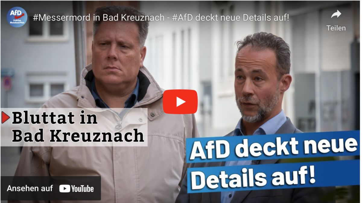 #Messermord in Bad Kreuznach – #AfD deckt neue Details auf!