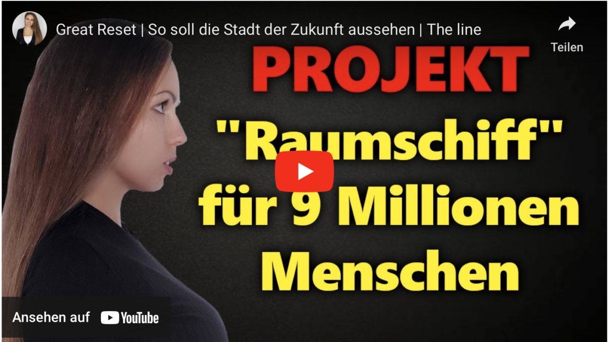 Great Reset | So soll die Stadt der Zukunft aussehen | The line