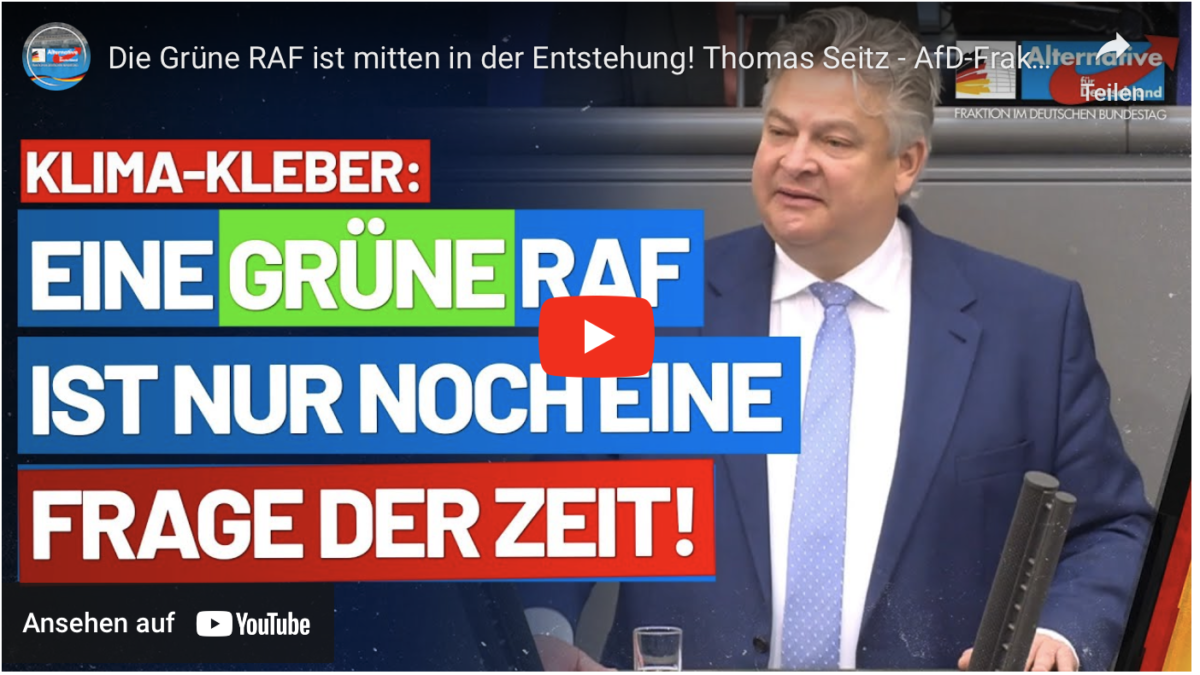 Die Grüne RAF ist mitten in der Entstehung!