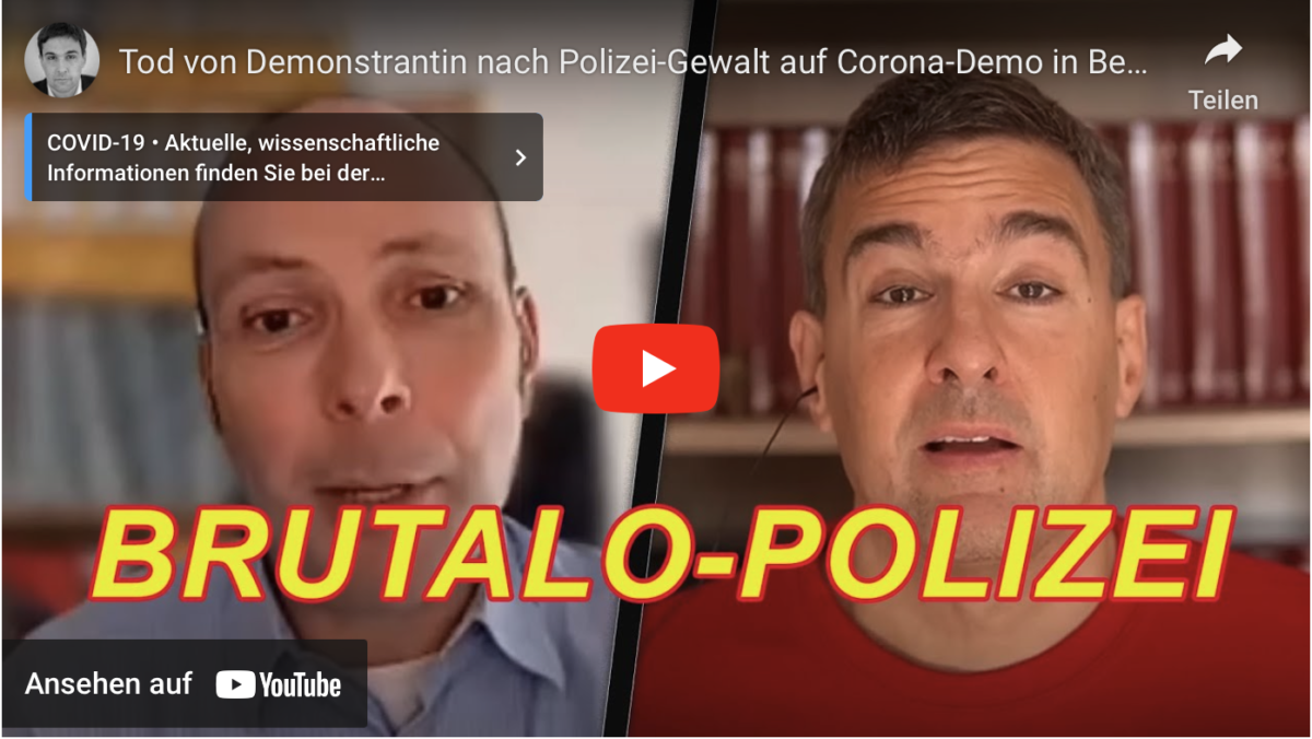 Live: Tod von Demonstrantin nach Polizei-Gewalt auf Corona-Demo in Berlin: Anwalt erhebt schwere Vorwürfe!