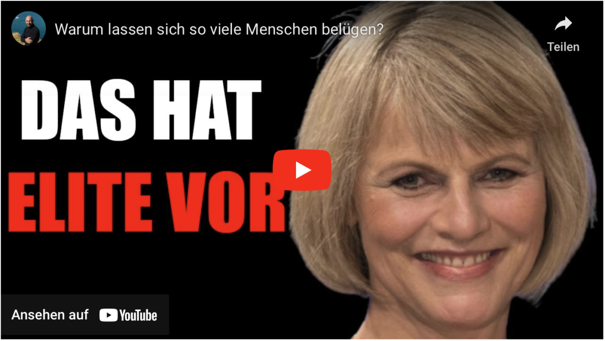 Das hat die Elite vor! Warum lassen sich so viele Menschen belügen?