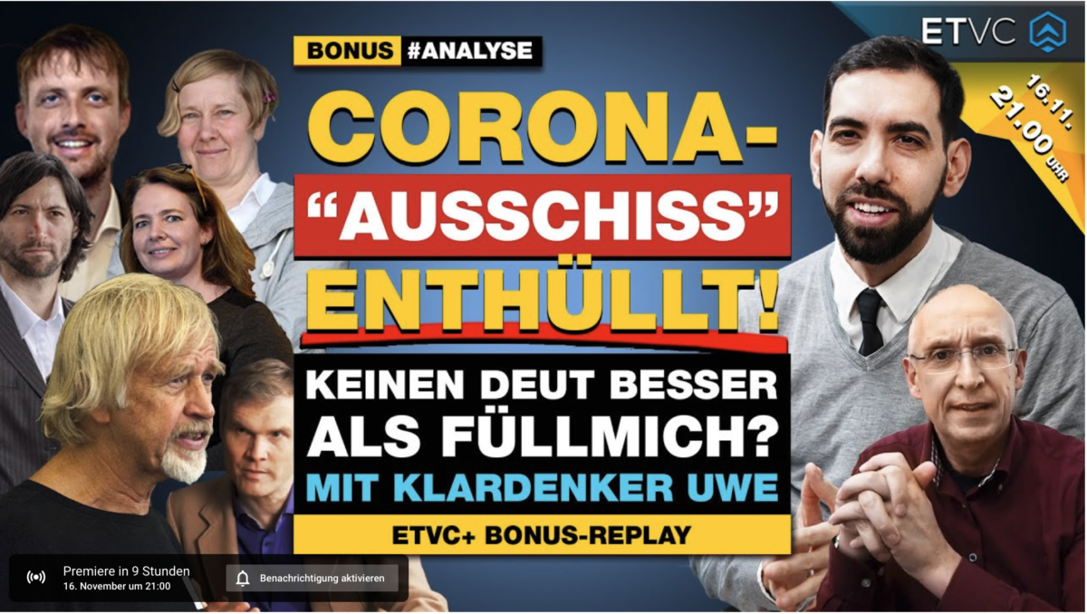 BONUS-REPLAY | Corona-Aussch(i)ss: Keinen Deut besser als FÜLLMICH? | Teil 2 | mit KLARDENKER UWE