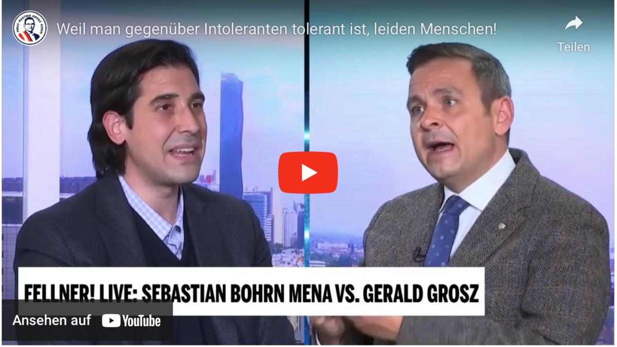 Weil man gegenüber Intoleranten tolerant ist, leiden Menschen!