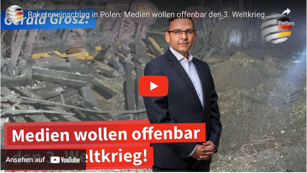 Raketeneinschlag in Polen: Medien wollen offenbar den 3. Weltkrieg!