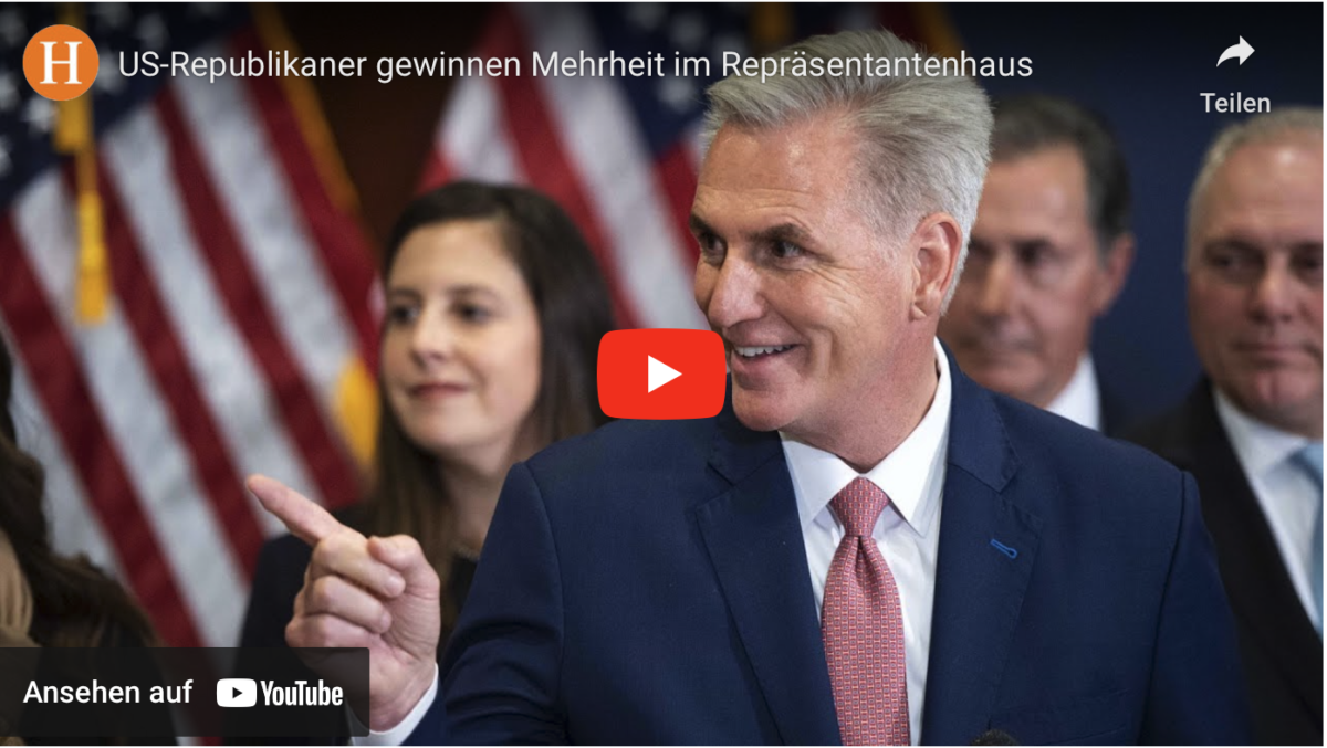 Deutsche Presse schweigt! US-Republikaner gewinnen Mehrheit im Repräsentantenhaus!
