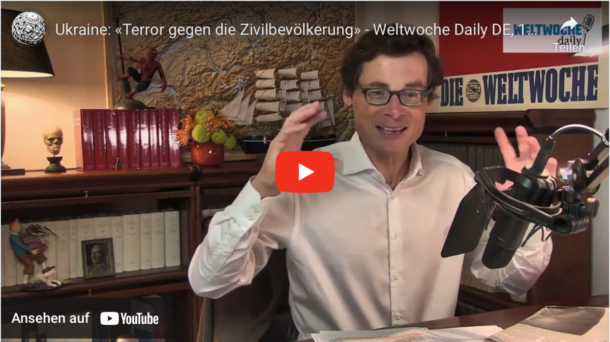 Ukraine: «Terror gegen die Zivilbevölkerung» – Weltwoche Daily