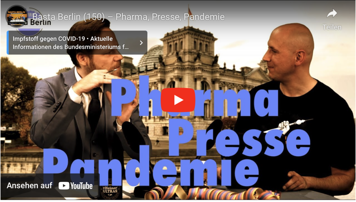 Basta Berlin (150) – Pharma, Presse, Pandemie!
