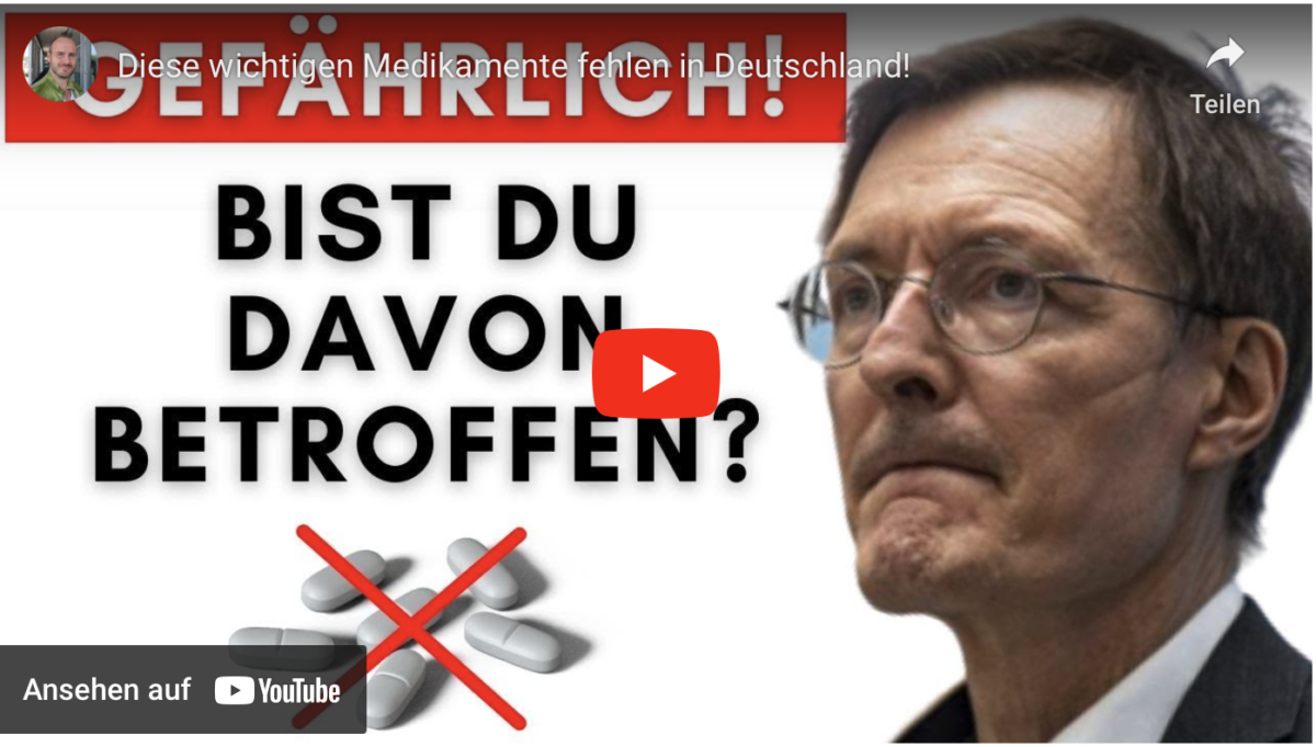 Gefährlich!!! Diese wichtigen Medikamente fehlen in Deutschland!
