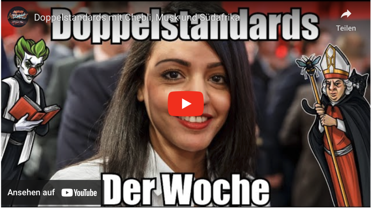 Doppelstandards mit Chebli, Musk und Südafrika