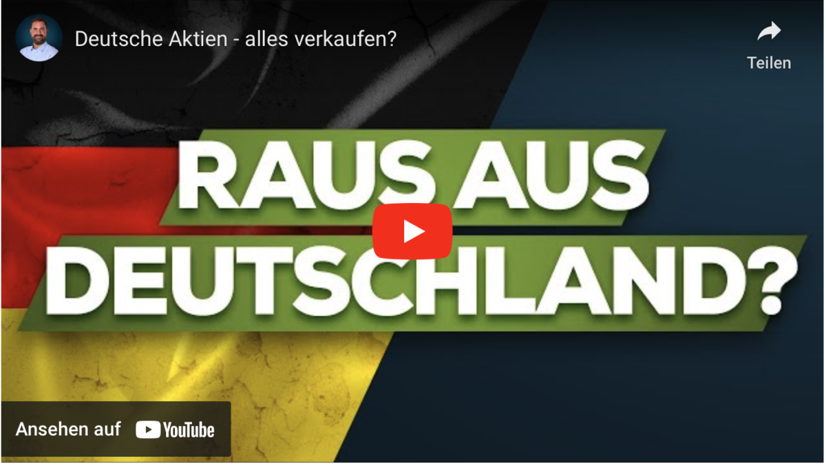 Deutsche Aktien – alles verkaufen?