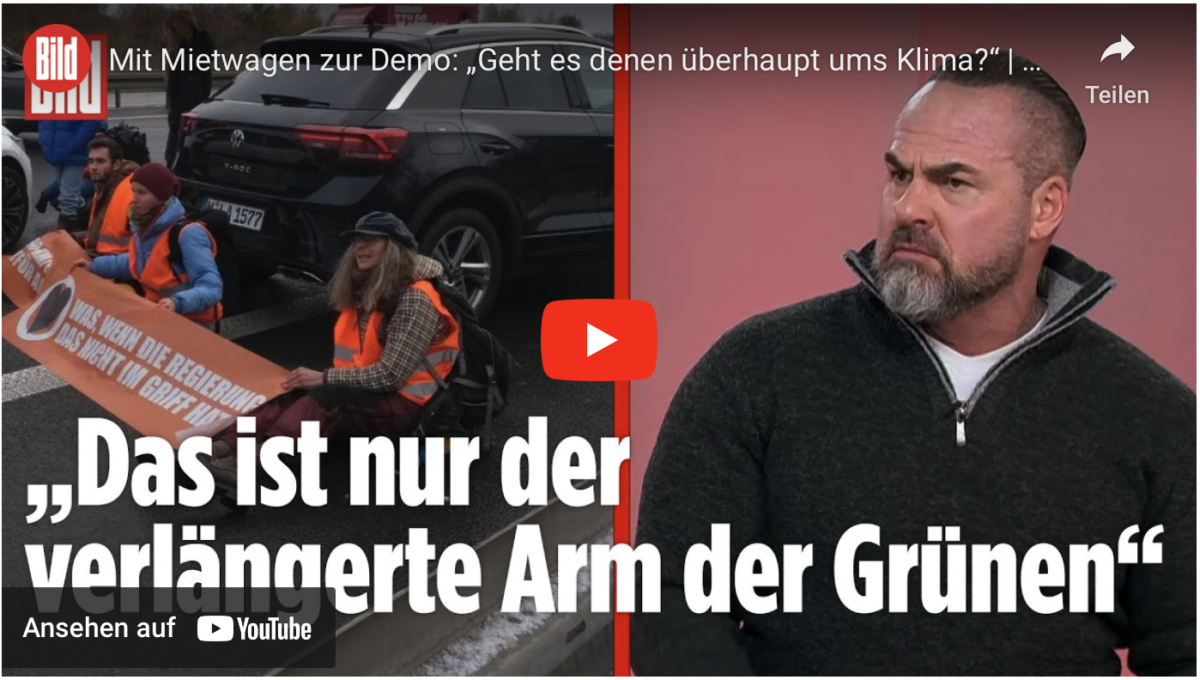 Mit Mietwagen zur Demo: „Geht es denen überhaupt ums Klima?“