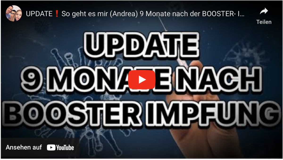 UPDATE❗️So geht es mir (Andrea) 9 Monate nach der BOOSTER- Impfung!