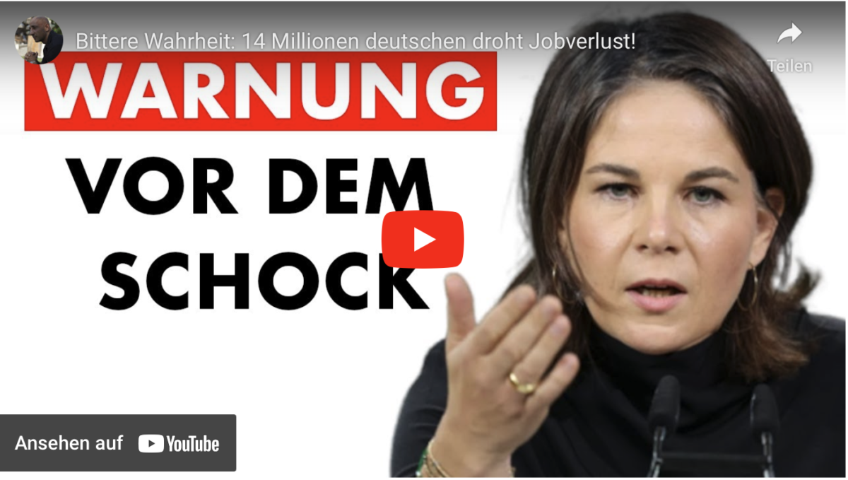 Bittere Wahrheit: 14 Millionen deutschen droht Jobverlust!