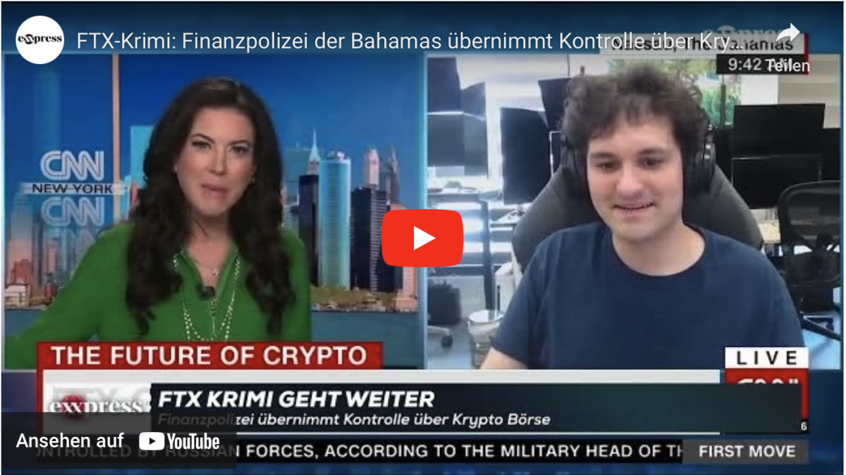 FTX-Krimi: Finanzpolizei der Bahamas übernimmt Kontrolle über Krypto-Börse!