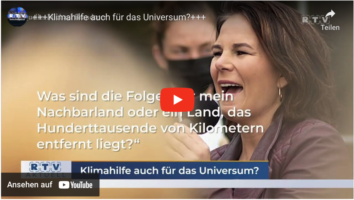 +++Klimahilfe auch für das Universum?+++
