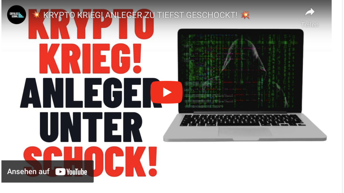 KRYPTO KRIEG! ANLEGER ZU TIEFST GESCHOCKT!