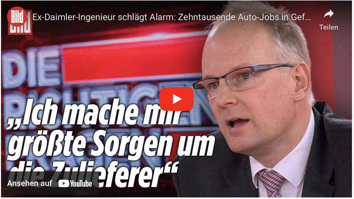 Ex-Daimler-Ingenieur schlägt Alarm: Zehntausende Auto-Jobs in Gefahr!