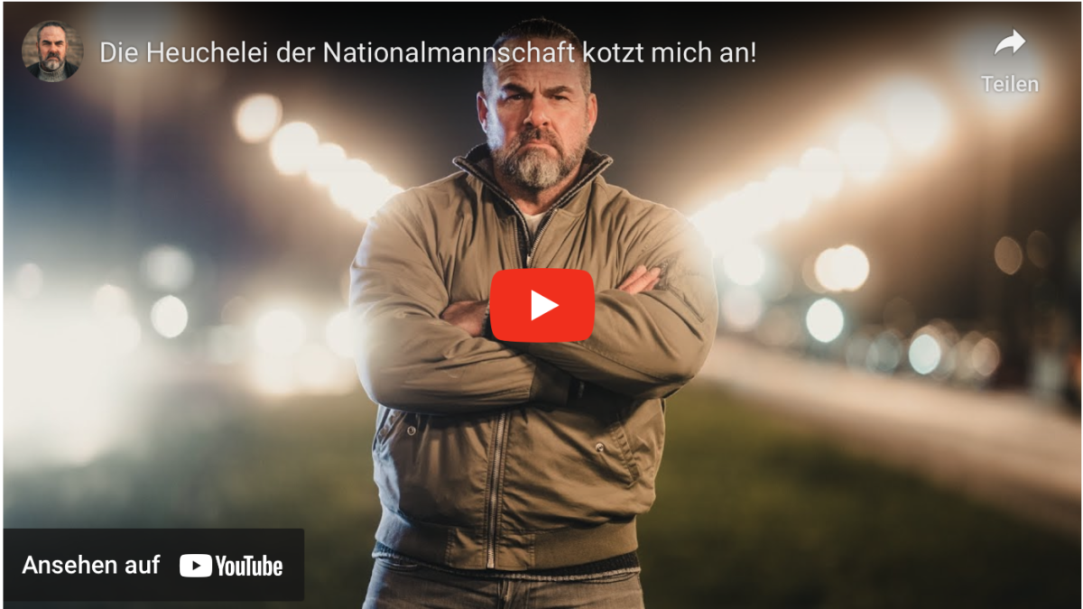 Die Heuchelei der Nationalmannschaft kotzt mich an!