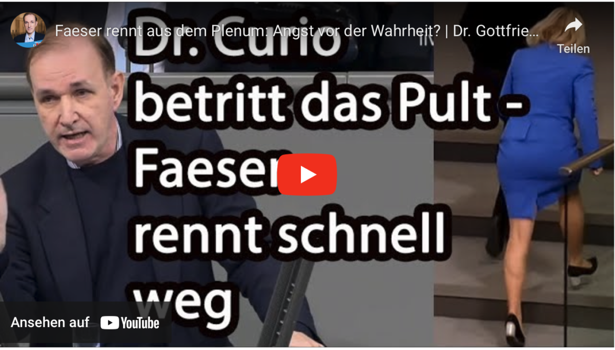 Faeser rennt aus dem Plenum: Angst vor der Wahrheit?