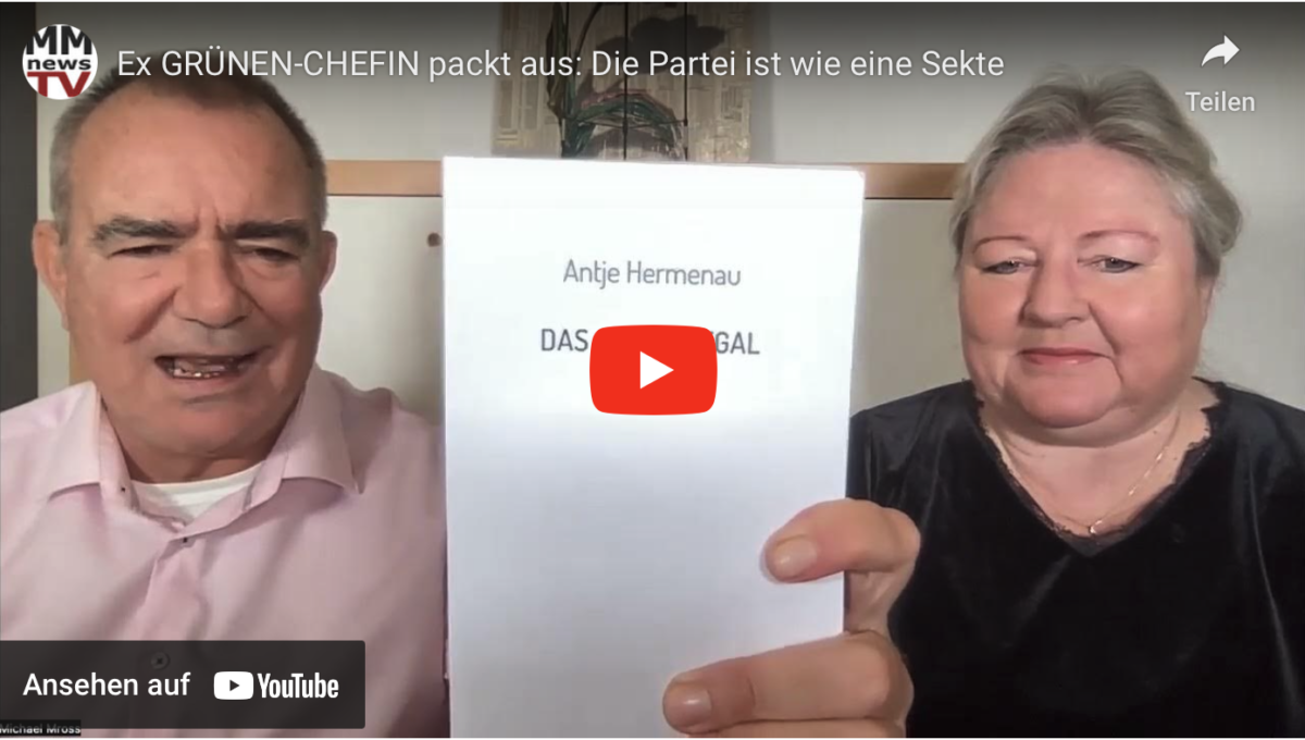 Ex GRÜNEN-CHEFIN packt aus: Die Partei ist wie eine Sekte!