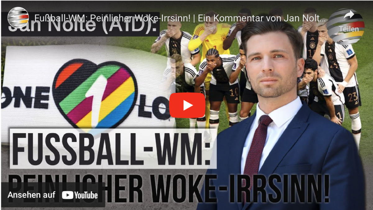 Fußball-WM: Peinlicher Woke-Irrsinn!