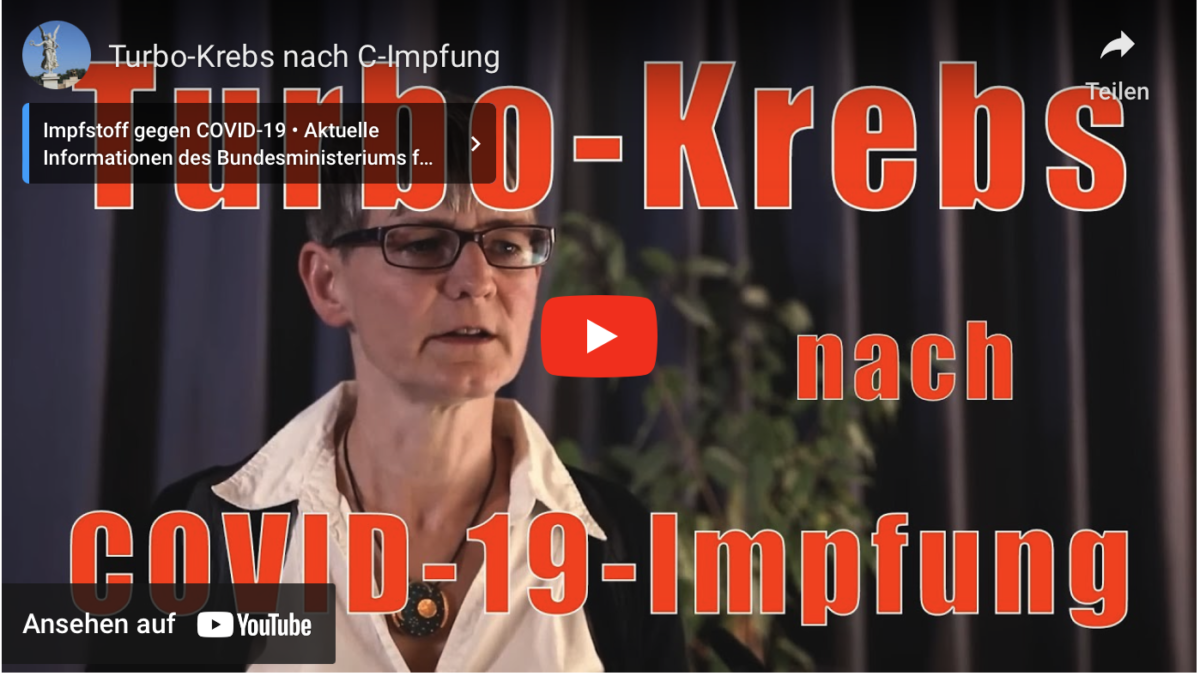 Turbo-Krebs nach C-Impfung!