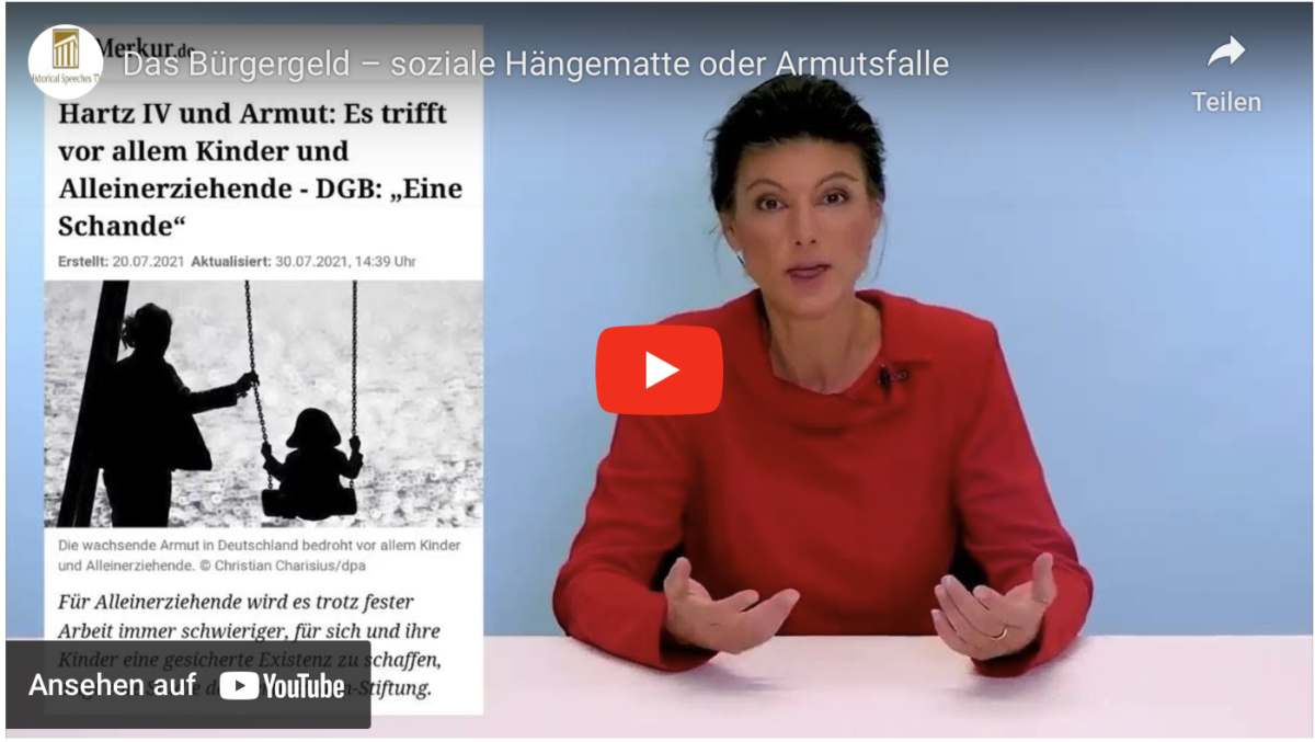 Das Bürgergeld – soziale Hängematte oder Armutsfalle!